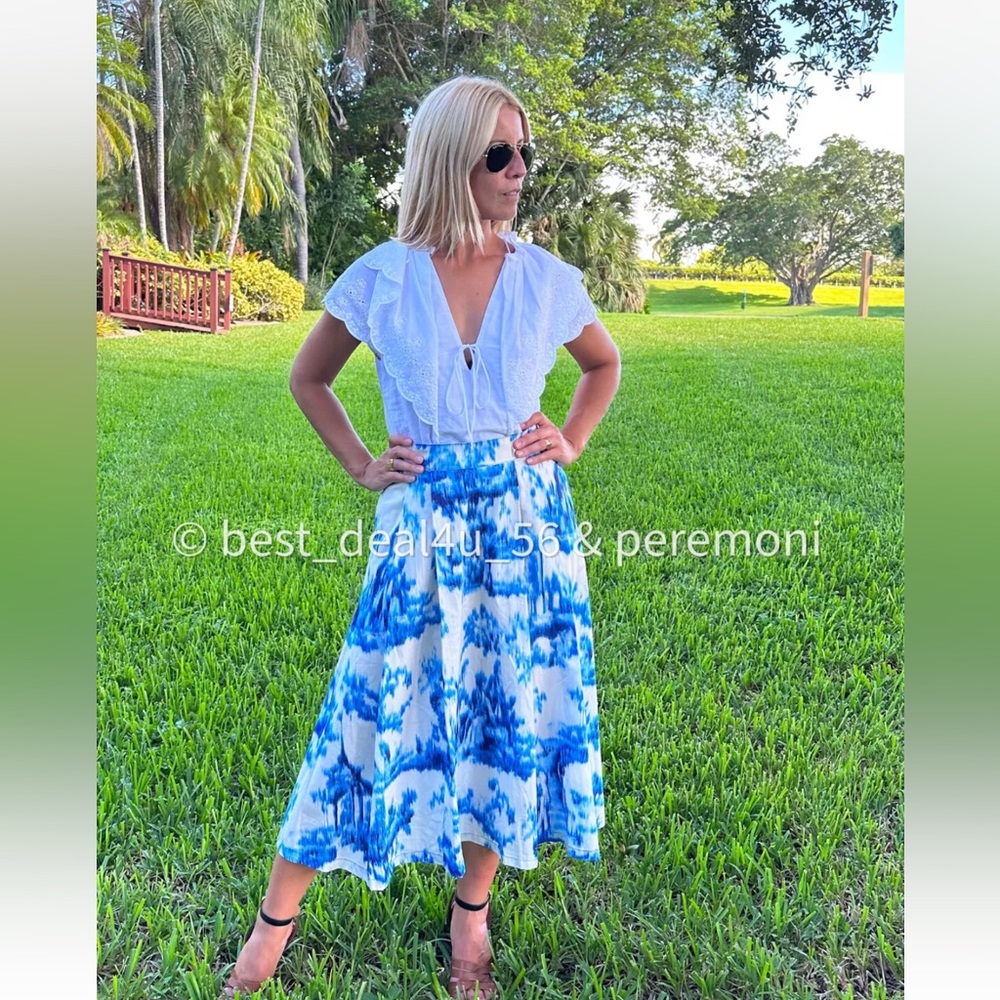 Zara 2pc ZW Collection Co Ord Skirt Set XS/S NWT - Picture 12 of 14